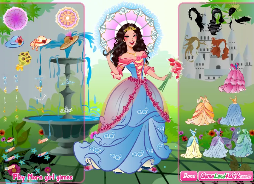 Joyful Princess Dress Up