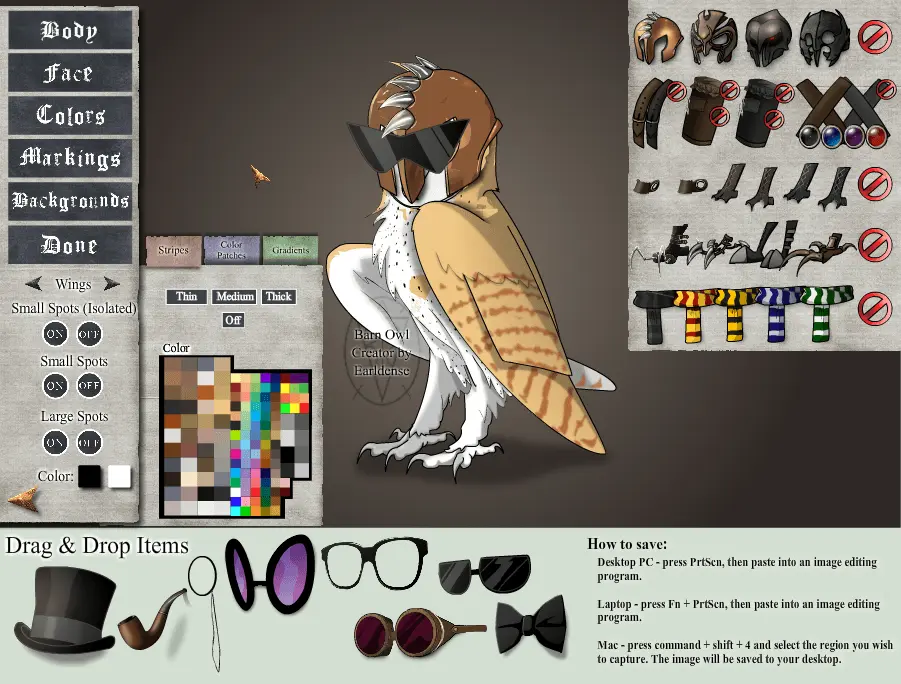 Barn Owl Creator