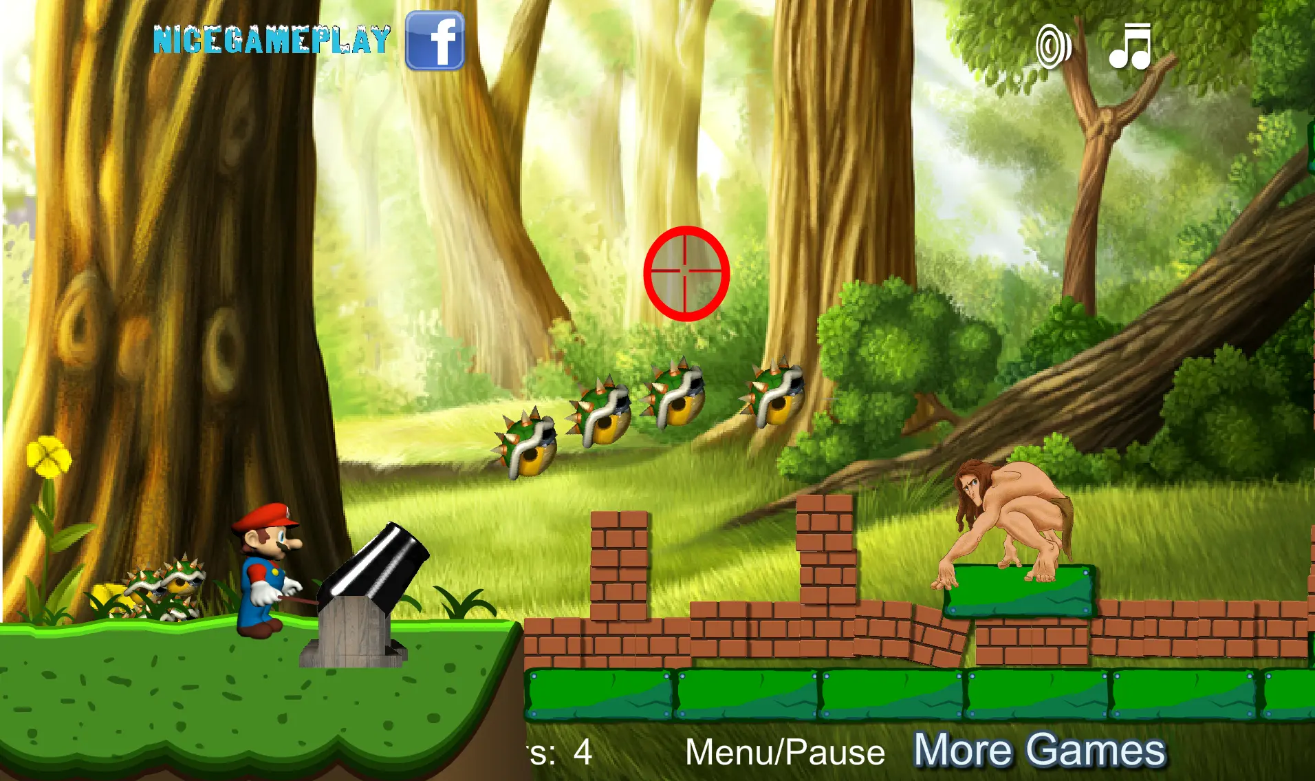 Mario Vs Tarzan 2