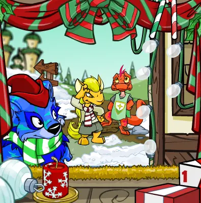 Neopets Advent Calendar 2008: Day 01
