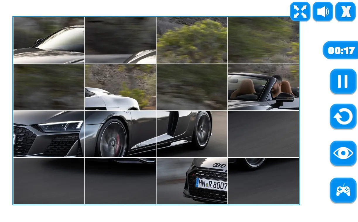 Audi R8 V10 RWD Spyder Slide