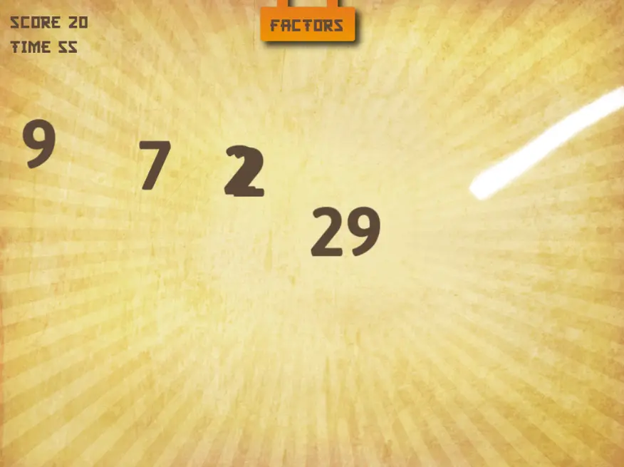 Number Ninja: Factors