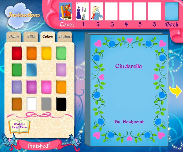 Cinderella: Magic Picture Book Maker
