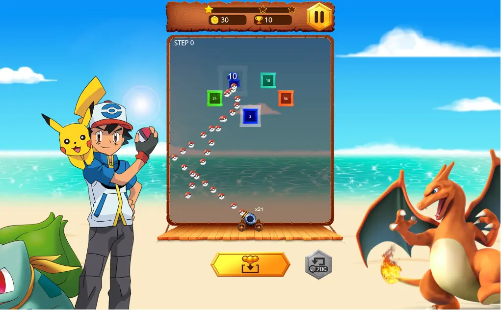 Pokémon Bricks Breaker