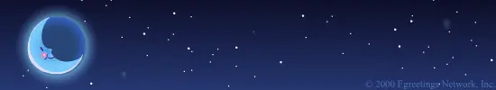 Egreetings.com Night Sky