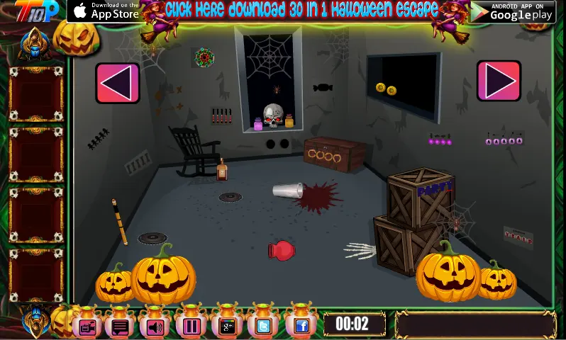 Halloween Find The Creepy Pumpkin