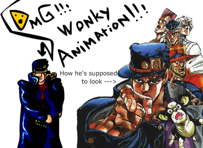 Jotaro walking test LAWL-ROFLZ