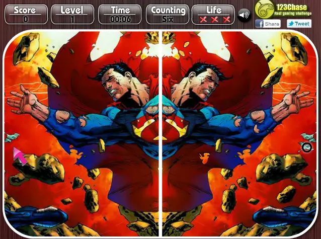 Superman - Spot the Difference