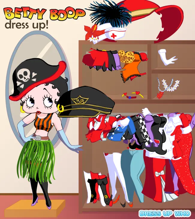 Betty Boop Dress Up