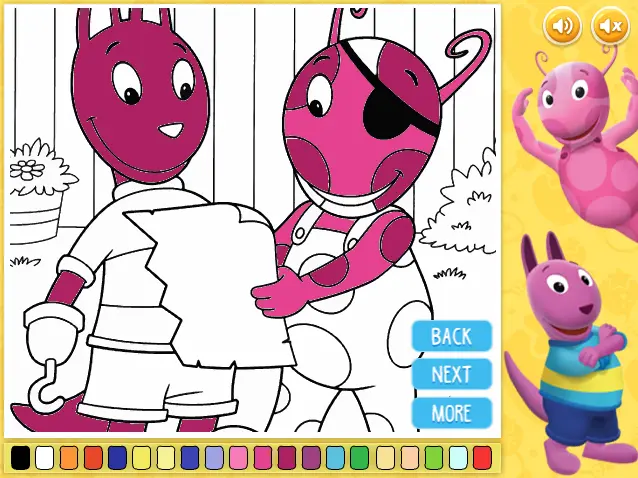 The Backyardigans Coloring