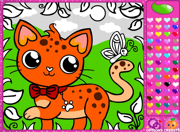 Girl's Colouring Book
