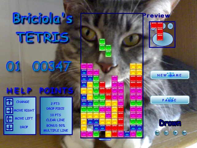 Briciola's Tetris