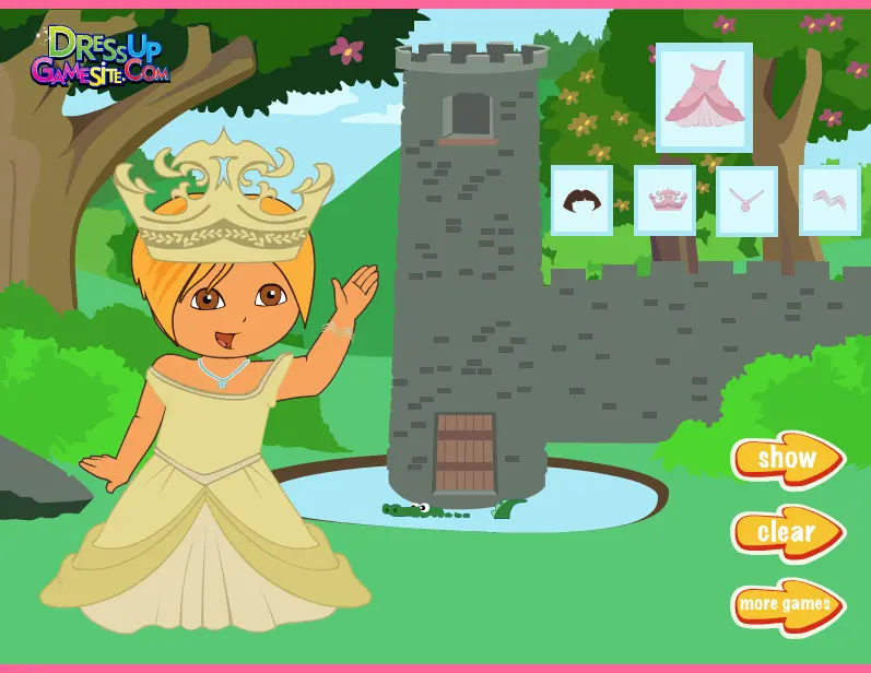 Princess Dora Dress Up