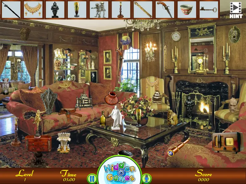 Antique Hidden Objects