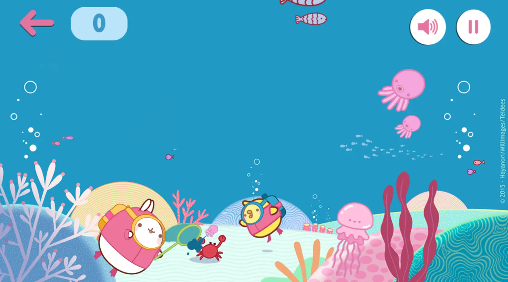Molang Fishing Game