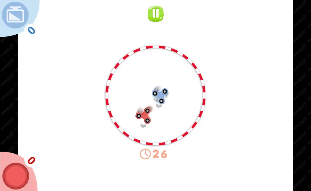 Fidget Spinner: 4 Players Game