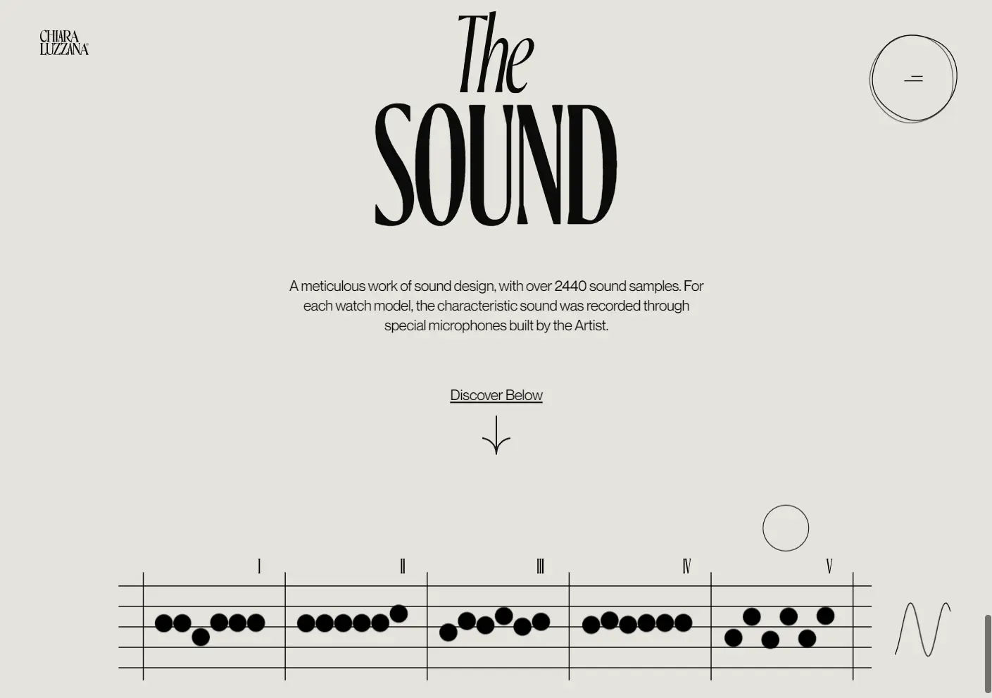 Chiara Luzzana: the Purity of Noise