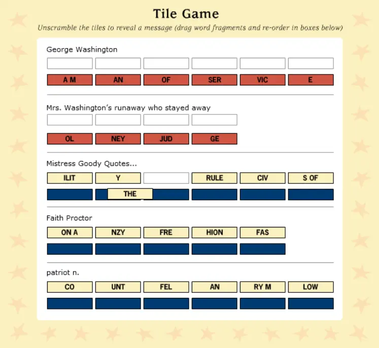 Tile Game