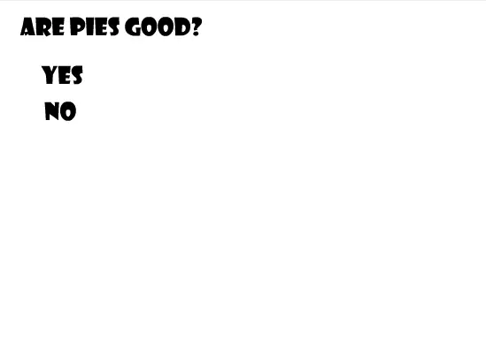 Ultimate Pie Adventure Quiz