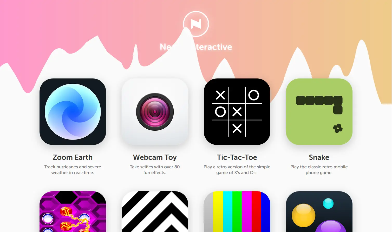 Neave Interactive Homepage