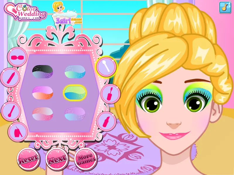 Rapunzel Glittery Makeover