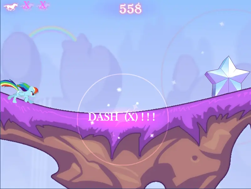 Rainbow Dash Attack