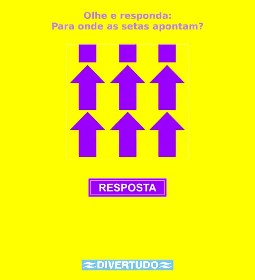 Em que direção?