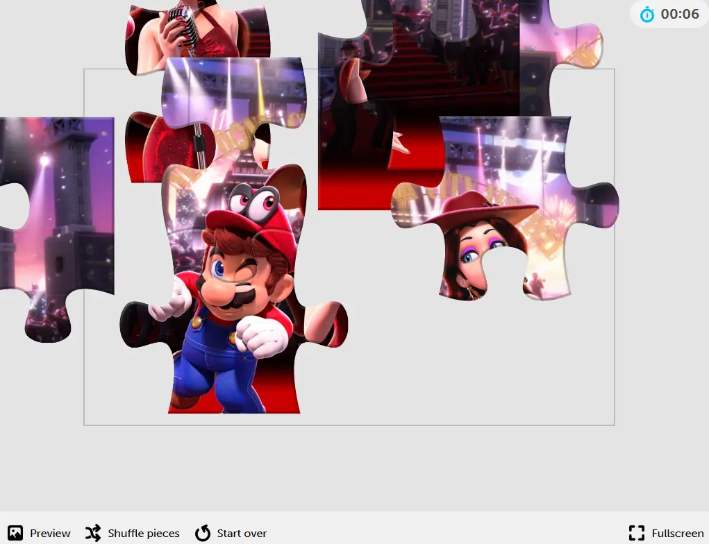 Super Mario Free Online jigsaw Puzzle