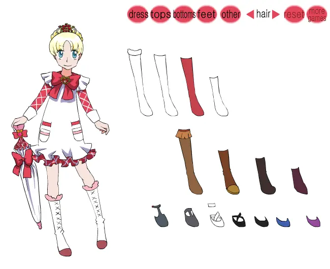 Ashita no Nadja Dress Up