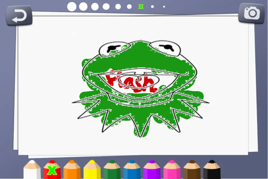 Kids Coloring Book: Kermit the Frog