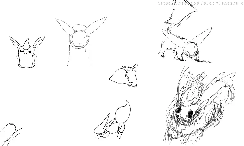 Animation sketch dump