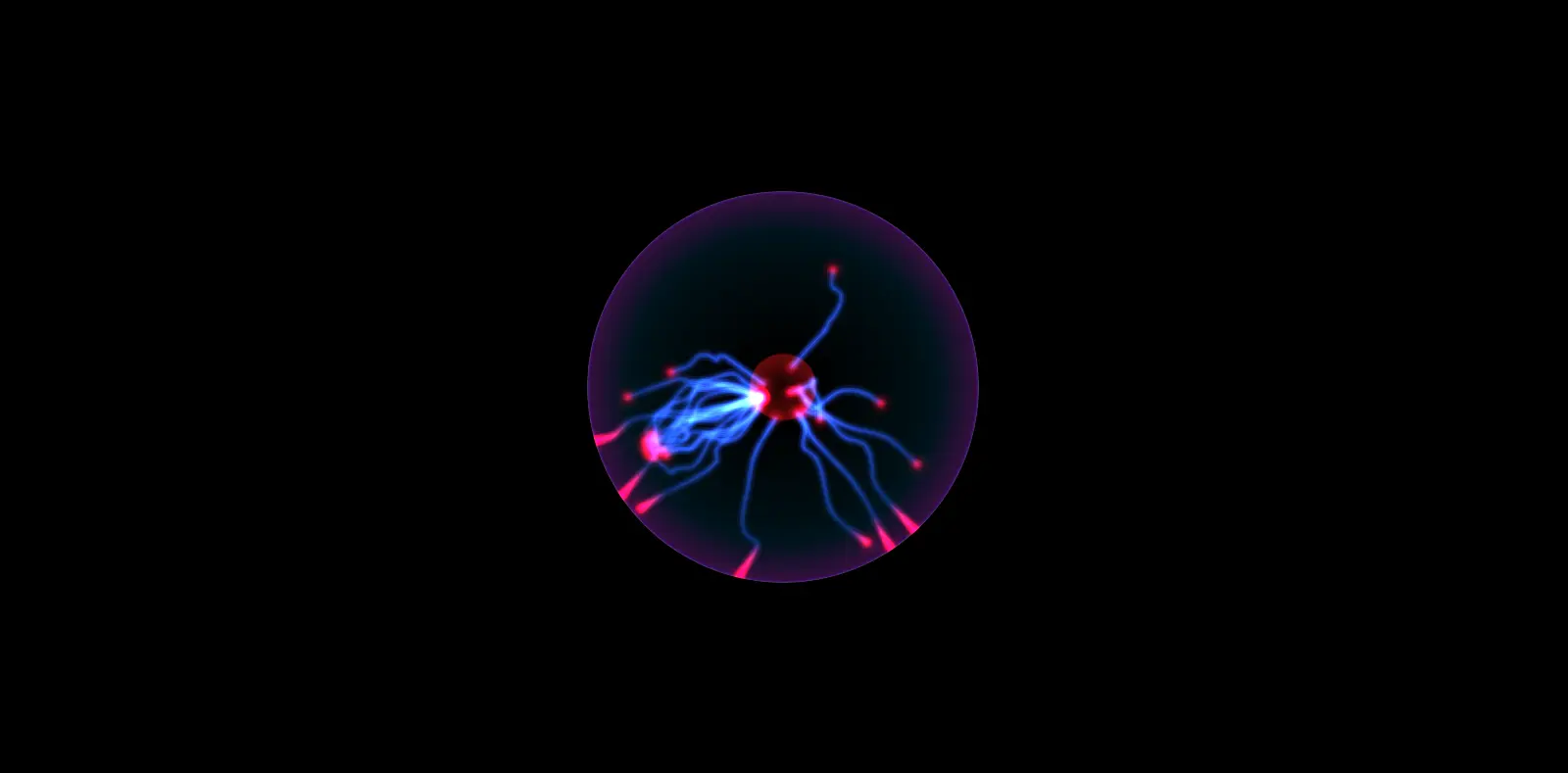 Plasma Globe simulation