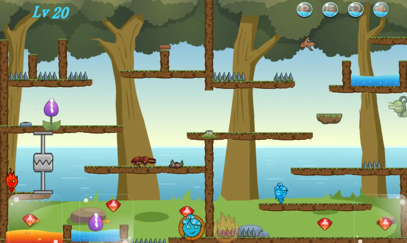 Fireboy and Watergirl Island Survival 3