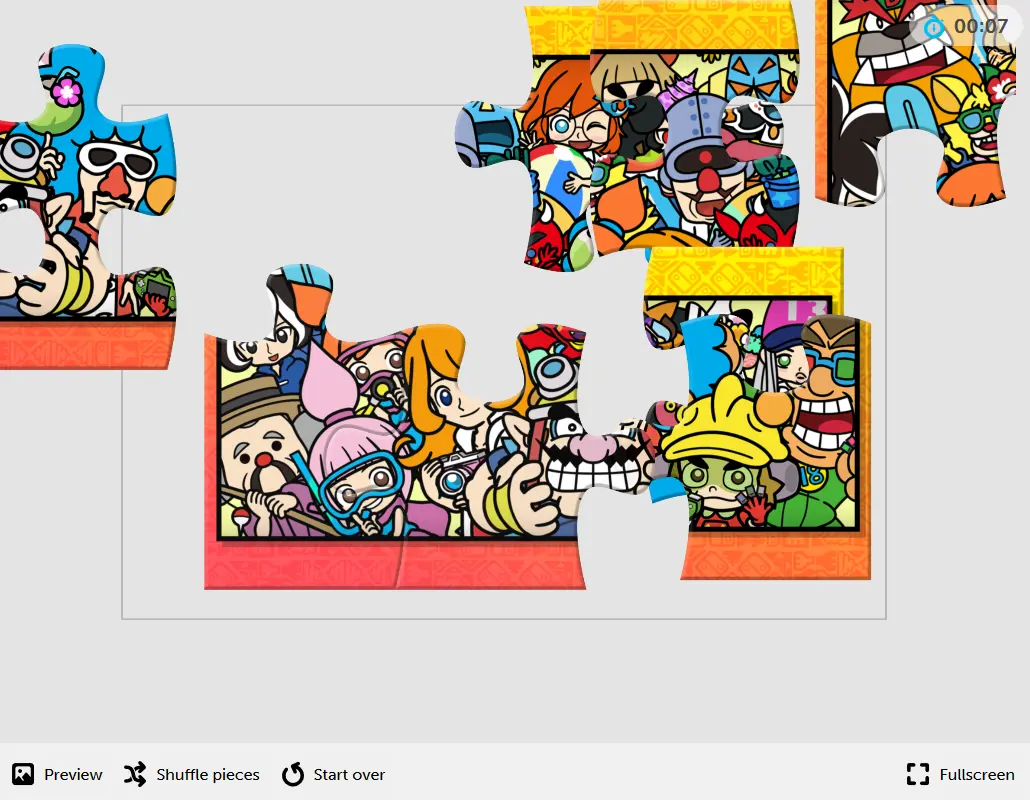 WarioWare: Move It! Jigsaw Puzzle