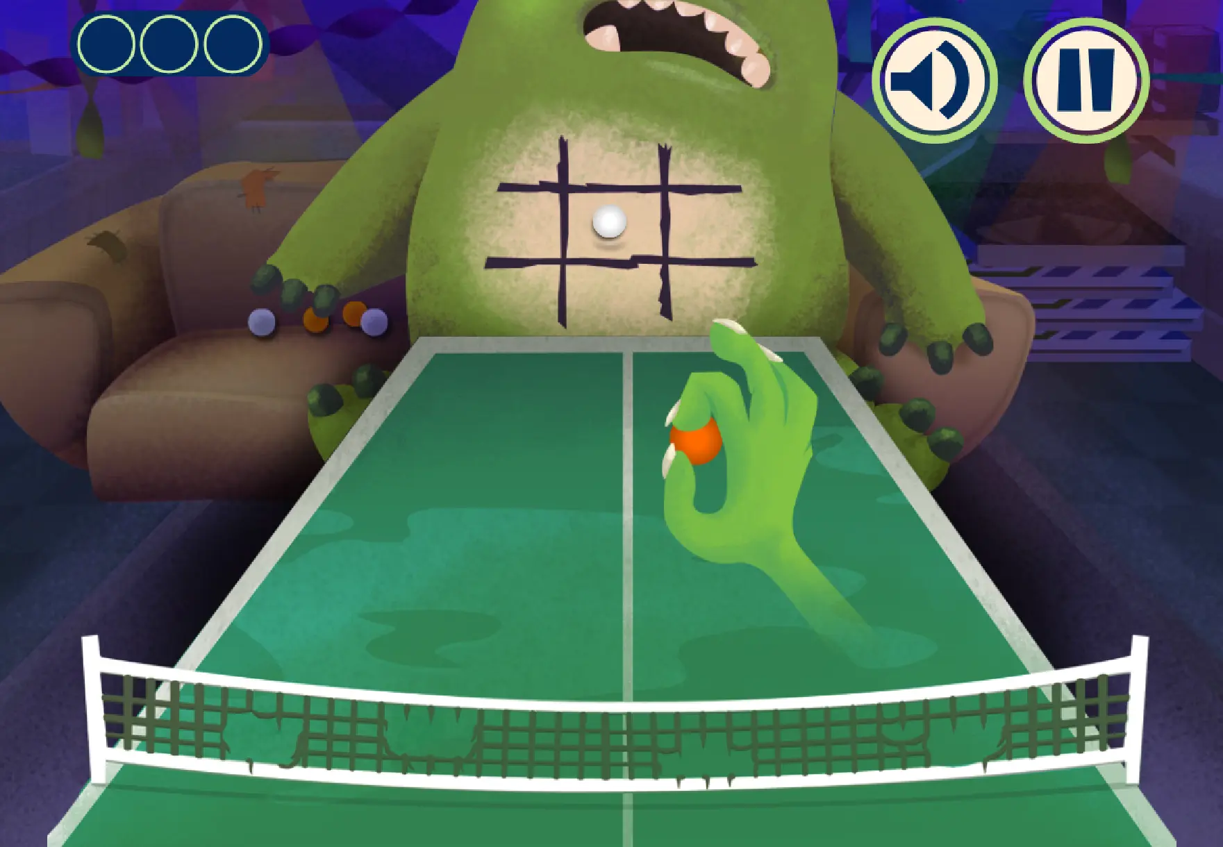 Monsters University: Tic-Tac-Throw