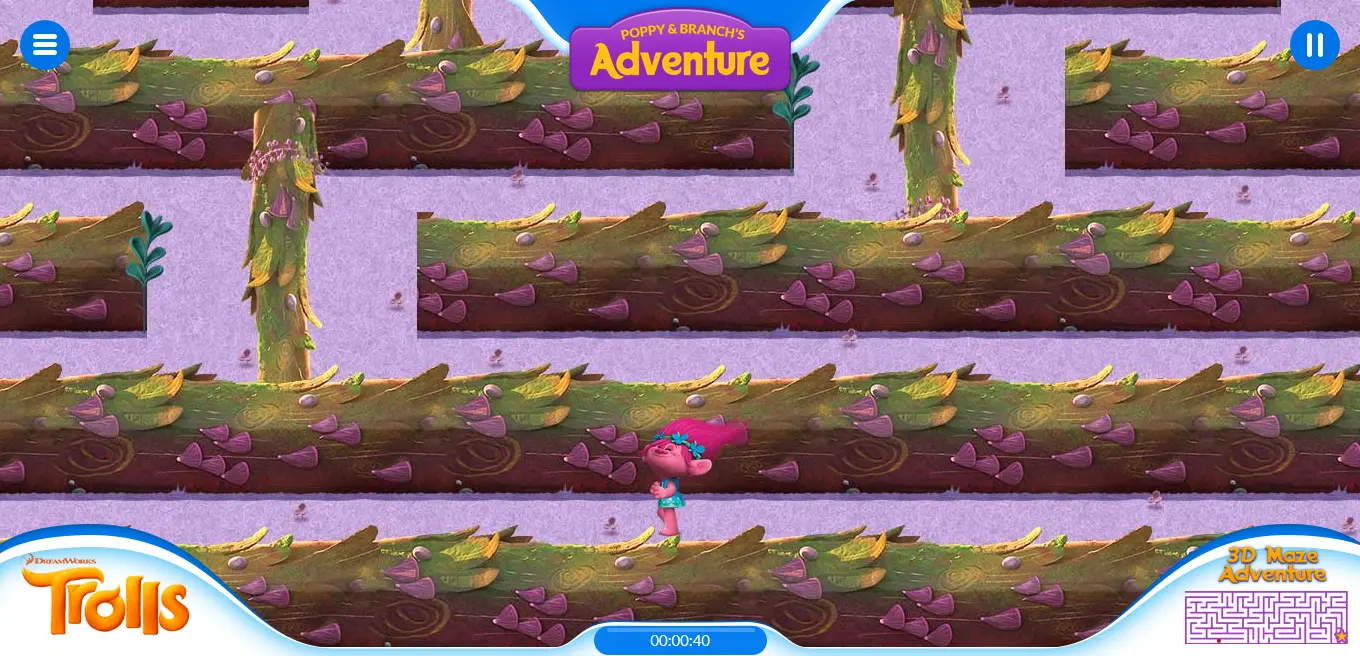 Trolls: 3D Maze Adventure