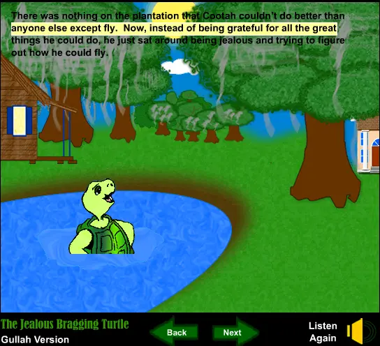 The Jealous Bragging Turtle