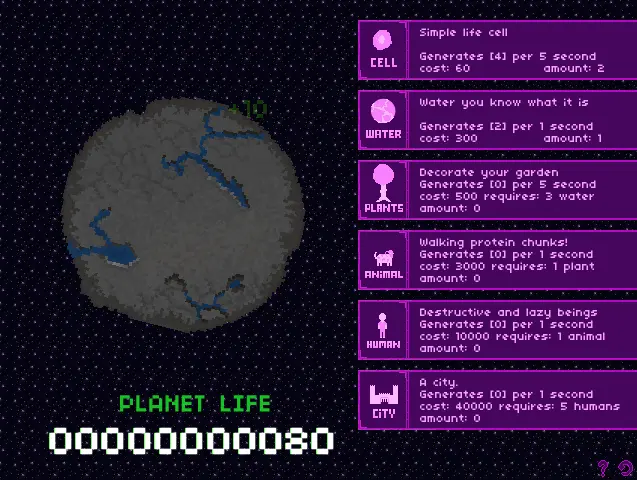 Planet Clicker