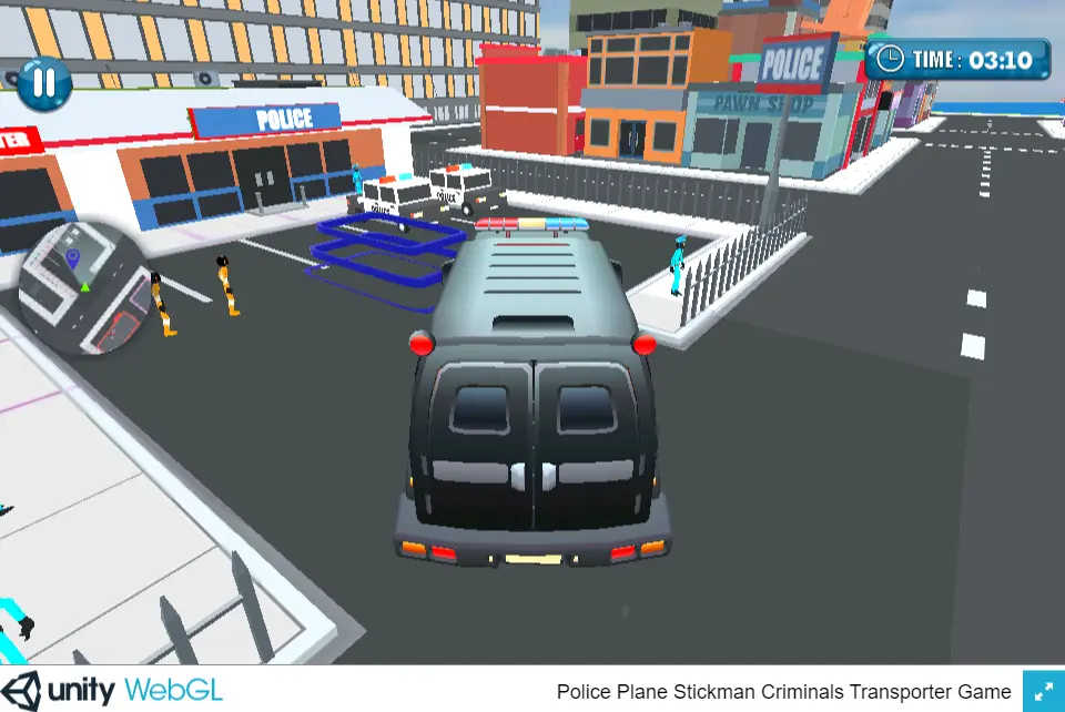 Stickman Prisoner Transporter