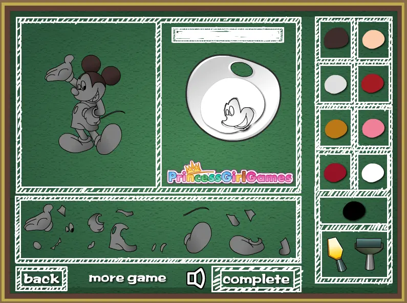 Plasticine Mickey Mouse