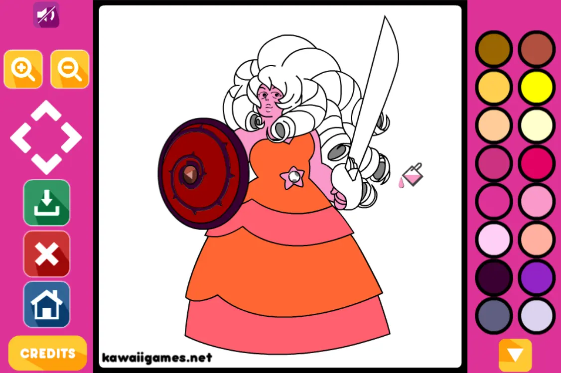 Steven Universe Coloring Book Game