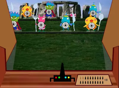 おじゃる の 射的ゲーム