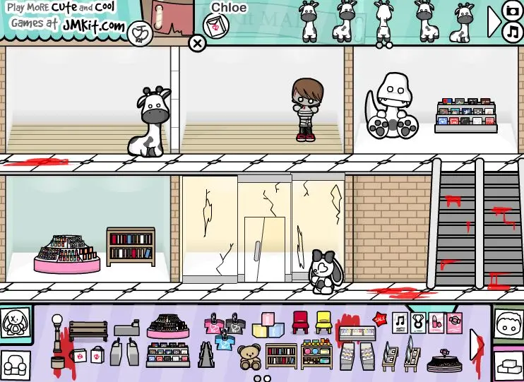 Make-a-Scene Halloween Mall