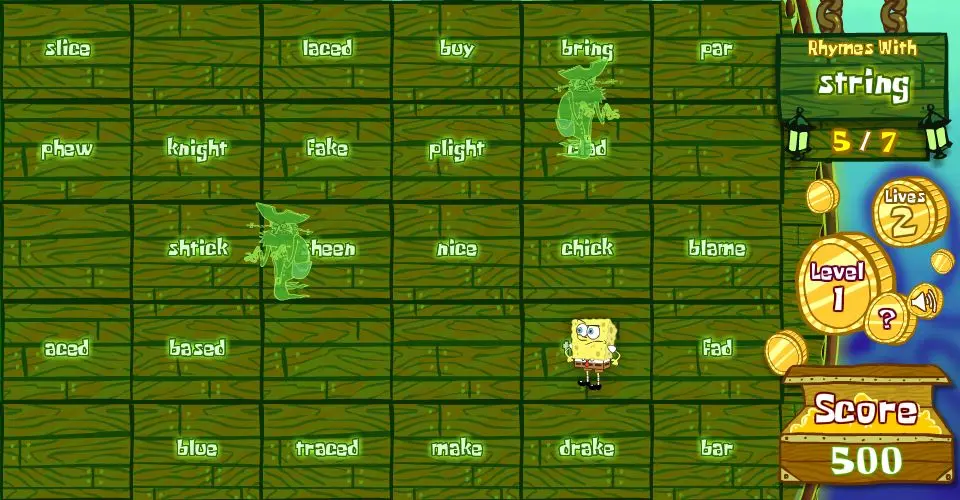 SpongeBob: Ghostly Grammar