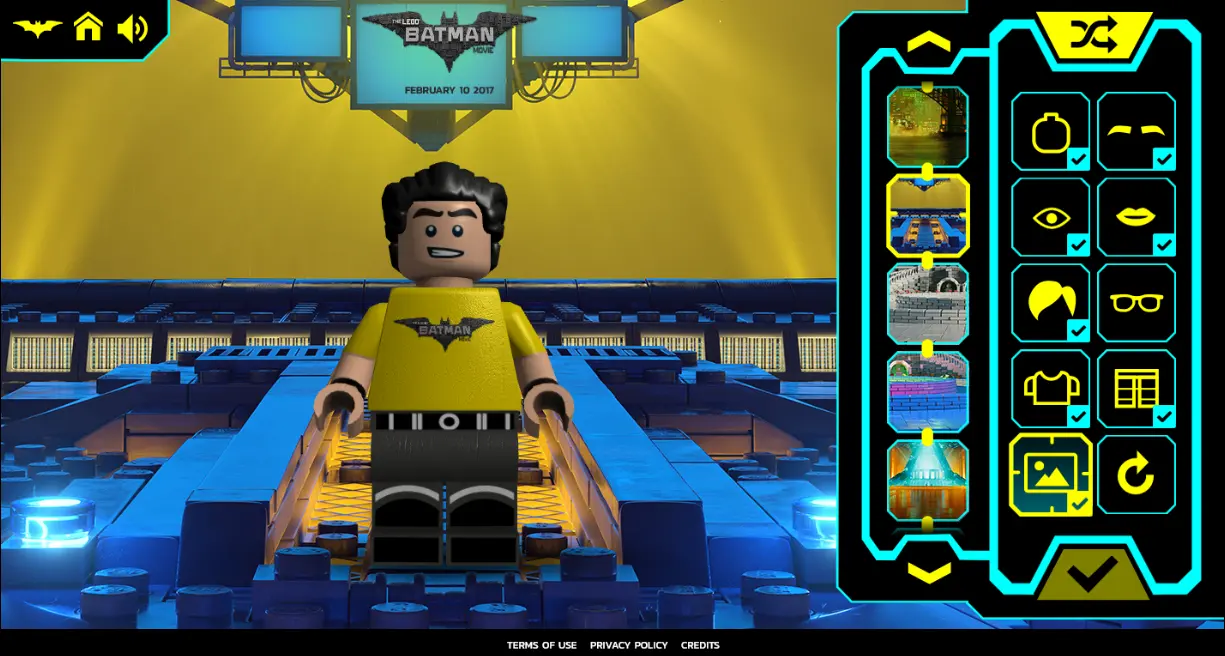 The LEGO Batman Movie: Super SigFig Creator