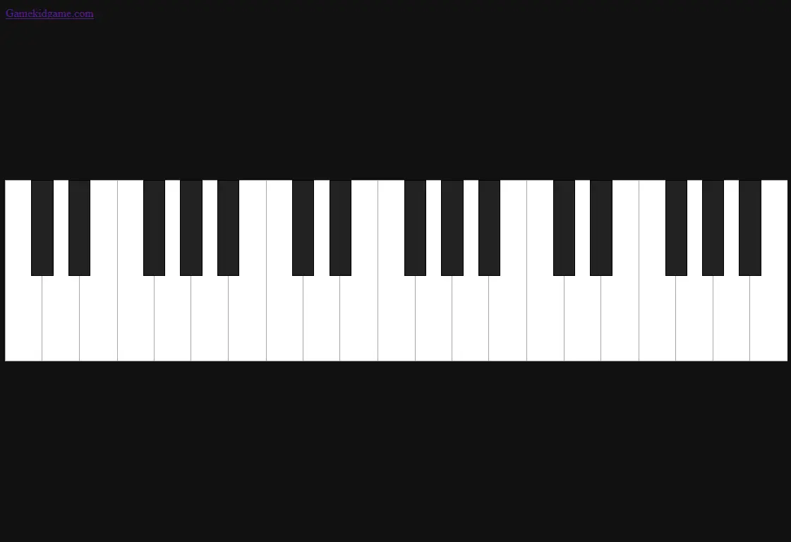 Piano HTML5