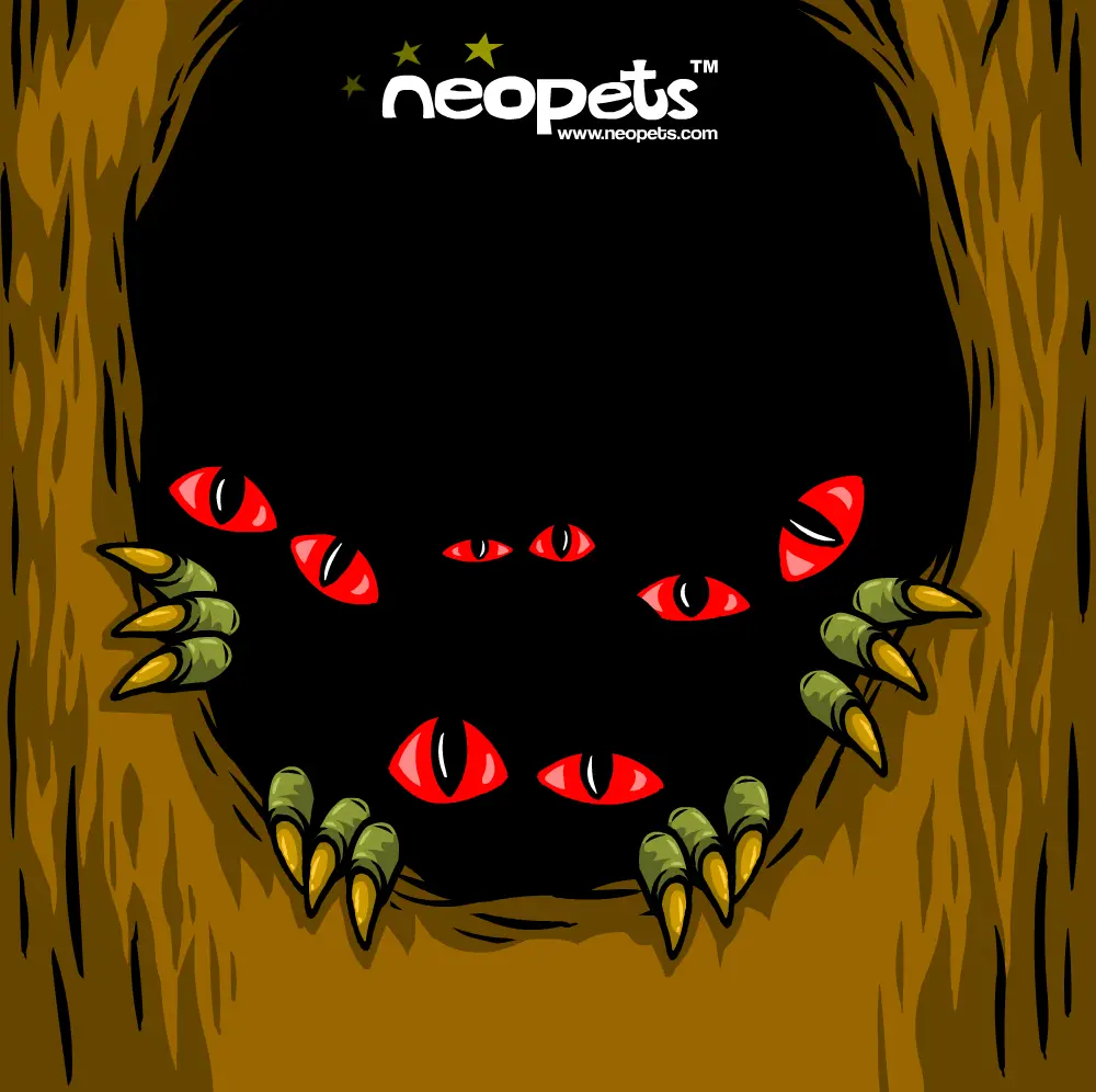 Neopets Preloader: Haunted Woods