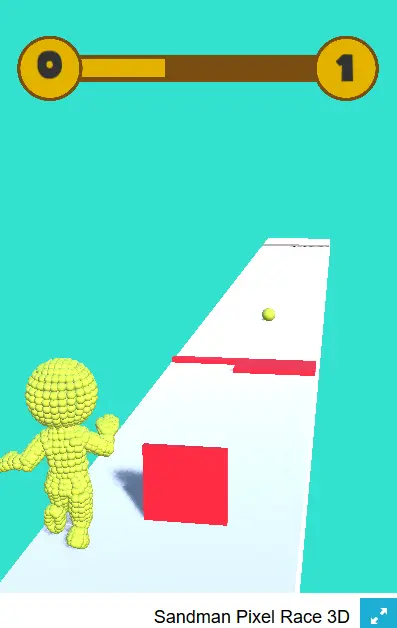 Sandman Pixel Race 3D