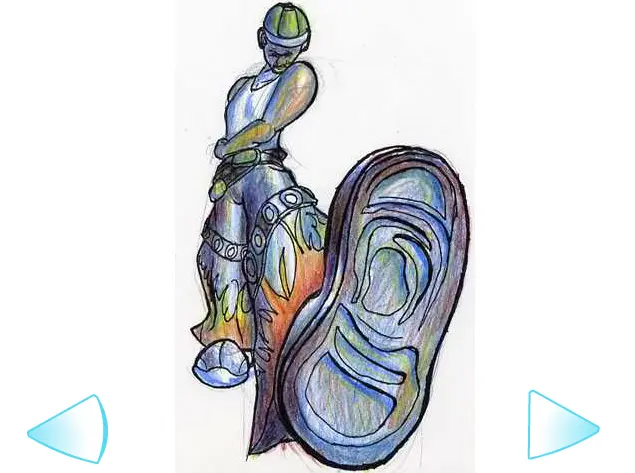 Coloring with toys