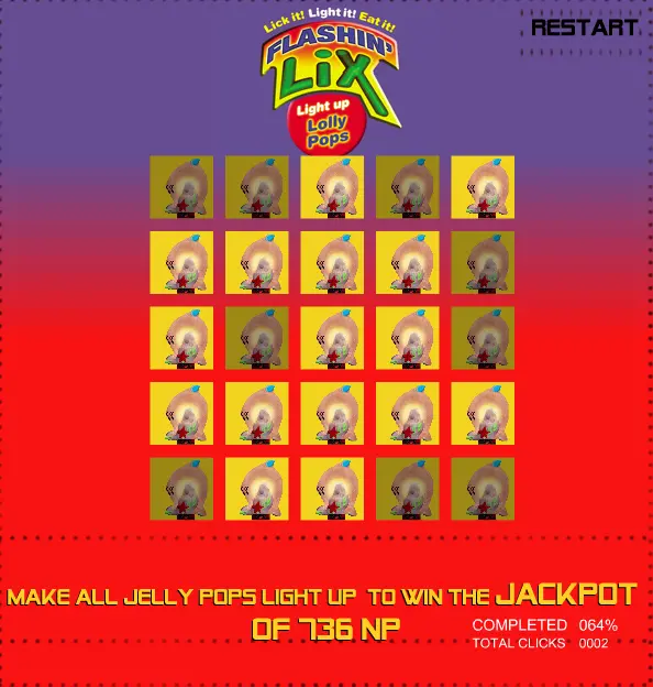 Flashin' Lix Light Up Lolly Pops: The Light Up Puzzle Game